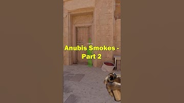 Cs2 - Anubis Smokes - Part 2 - #cs2 #counterstrike #csgo