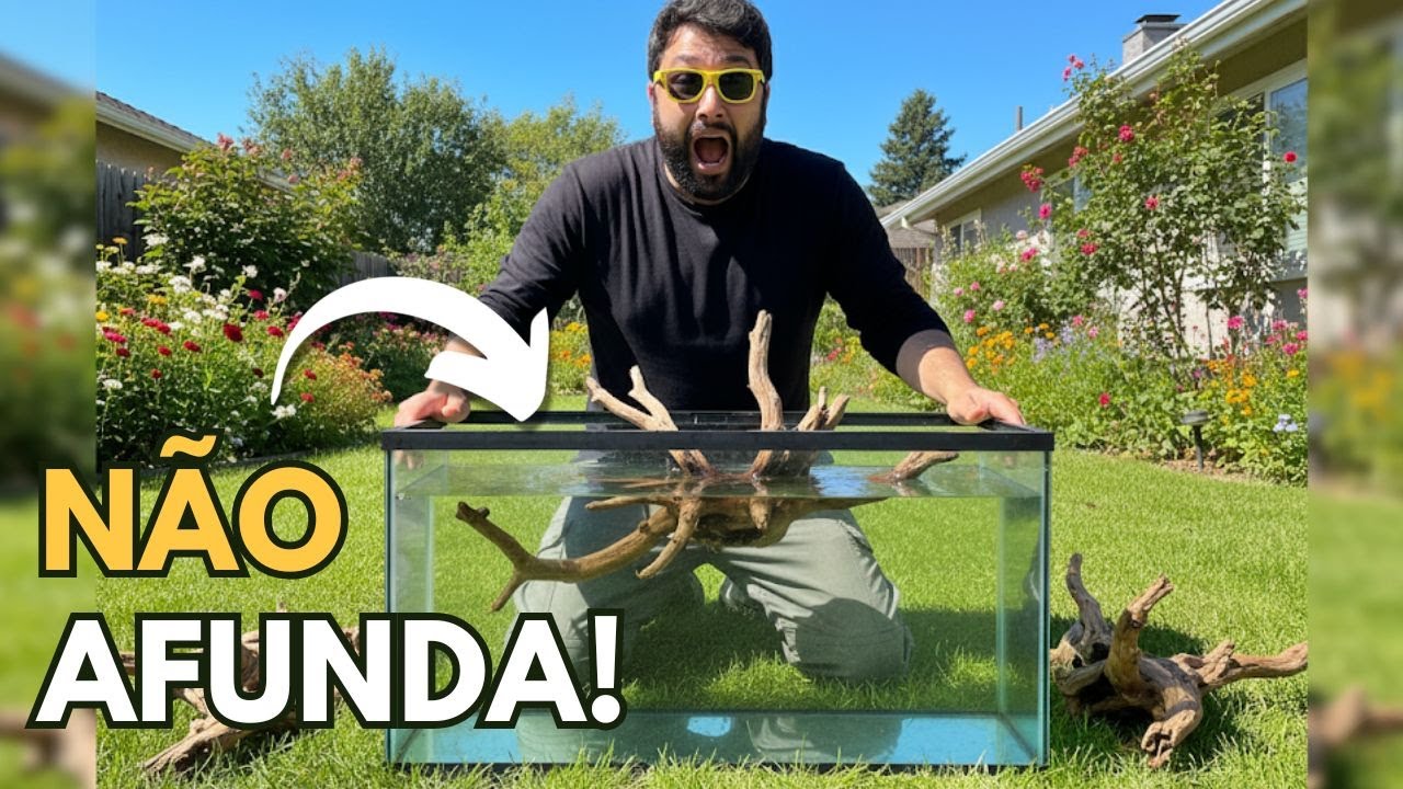 Esse ERRO com Troncos Pode Acabar com Seu Aquário!
