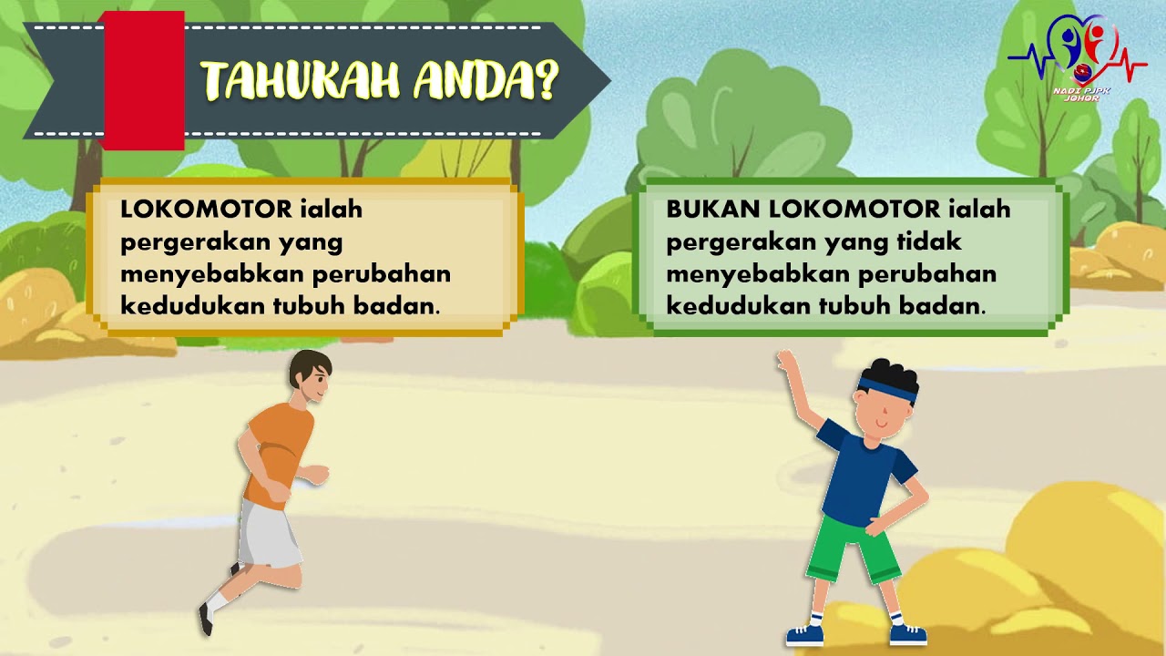 Perbezaan Dan Persamaan Antara Pergerakan Lokomotor Dan Bukan Lokomotor Pdf