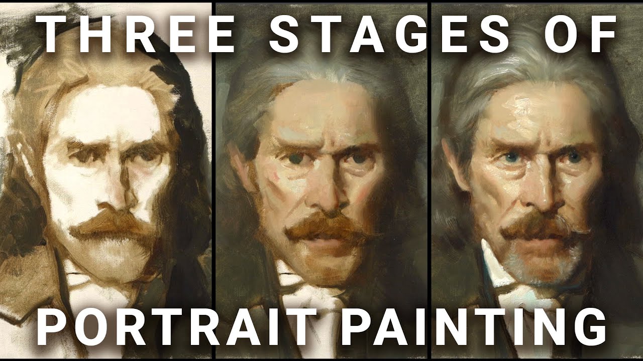 How to SIMPLIFY Oil Portrait Painting for Beginners?