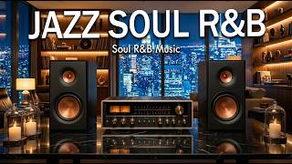 Smooth Jazz & Soul R&B 24/7 | Midnight Velvet Lounge | Relaxing Instrumental Vibes