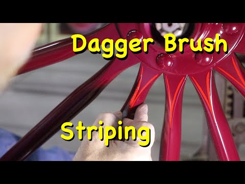 Hand Painting Stripes on Buggies or Carriages | Engels Coach Shop