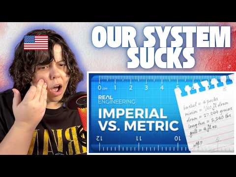American Reacts: Is the Metric System Actually Better? 😳📏 | America vs The Rest of the World