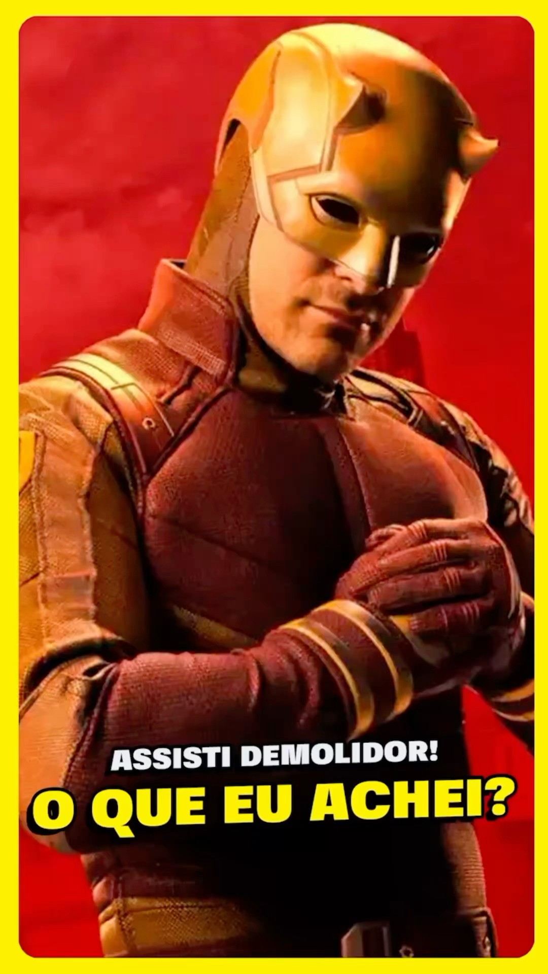 ASSISTI A SÉRIE DO DEMOLIDOR RENASCIDO! O QUE ACHEI?