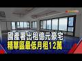 國產署出租億元豪宅 最低月租12萬吸引看屋！全台都更腳步明顯放緩 上半年拆照量6年低｜非凡財經新聞｜20260807