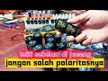 Cara mengetahui kutup negatif elco sr audio  elektrolit condensator