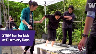 Kids try out fun engineering concepts at UW's Discovery Days