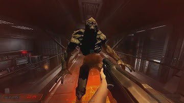 Doom 3 (PC) - Nightmare Difficulty - 100% | Level 4 - Administration