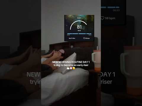 trying to become an early riser shorts morningroutine morningvlog