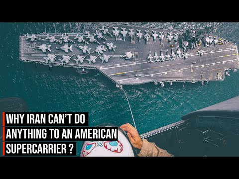 Iran vs American supercarrier | 3 reasons Iran can&#39;t do much !