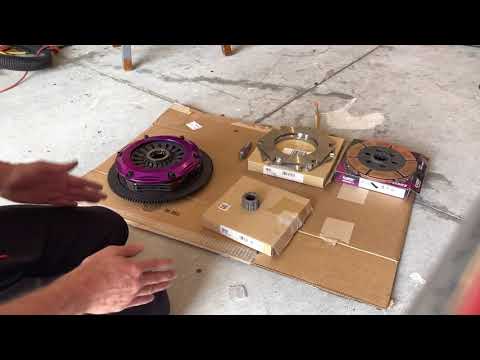 Subaru WRX STI Exedy twin disk clutch to triple disk clutch conversion HOW TO
