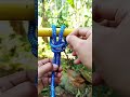effective ways to create strong and beautiful bonds 👍 #climbing #tricks #knot #camping