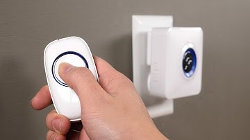 How To Set Up WaveLink Wireless Doorbell with Push Button