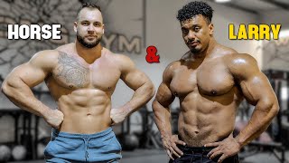 I came to Dubai to train with LARRY WHEELS!