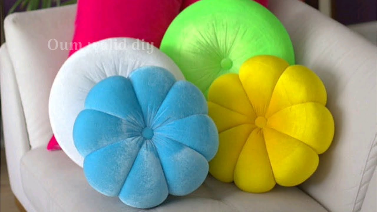 عندك ملابس لا تستعمليها!بقايا اقمشة!افكار مدهشة😱 لن تخطر على بالك😱اصنعيها بنفسك👌❤,diy pillows