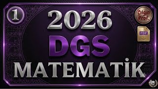 2026 DGS MATEMATİK [ PDF] - 2026 DGS Matematik Soru Çözümleri