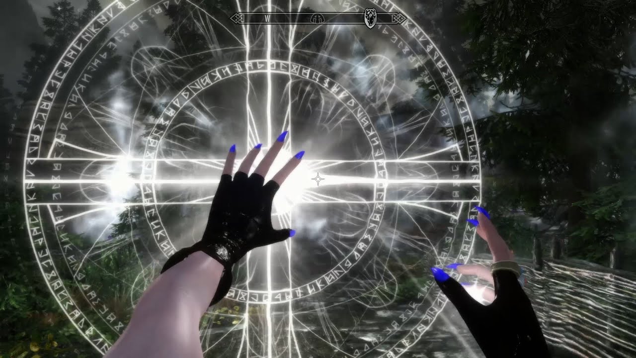 Skyrim Blinding Lights: Dark Hierophant Magic