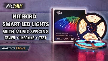 NiteBird - 32.8FT Smart WiFi LED Strip Lights | Works With Amazon Alexa & Google Home [REVIEW]