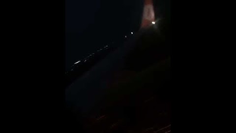 Veja com exclusividade momento exato da explosão da turbina do avião da Gol durante decolagem