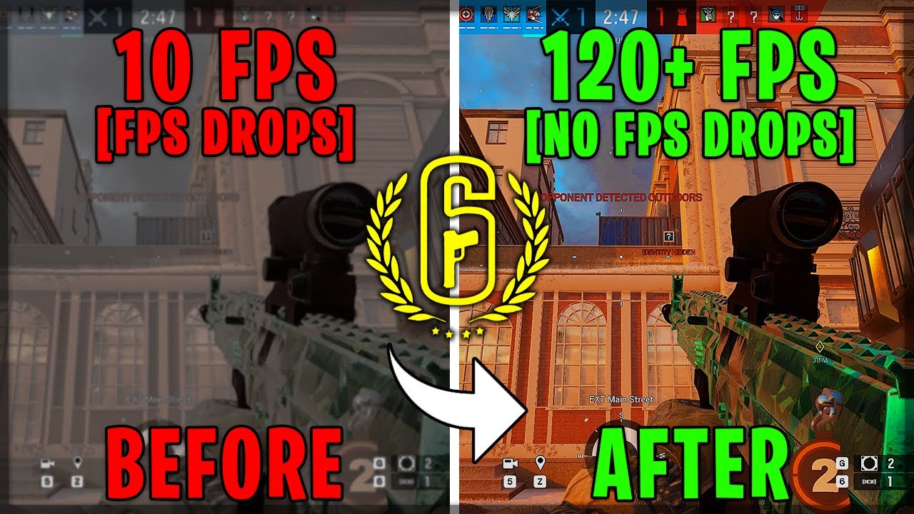 FPS BOOST in Six Siege on LOW END PC! -