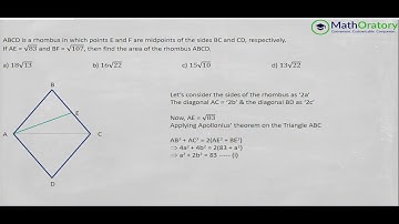 Advanced Geometry Problem | QA CAT | Use of Apollonius