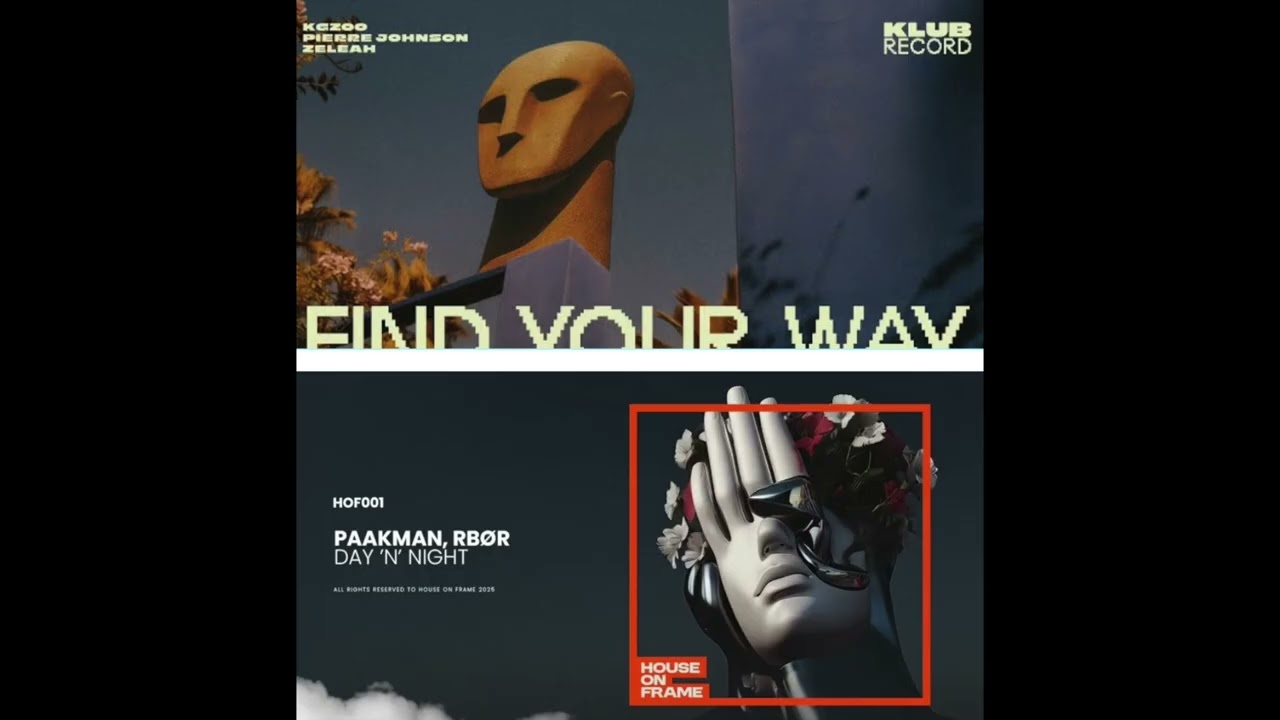 KGZOO, PIERRE JOHNSON FT  ZELEAH FIND YOUR WAY- Paakman, RBØR   Day n Night (Yann Garett Mashup)