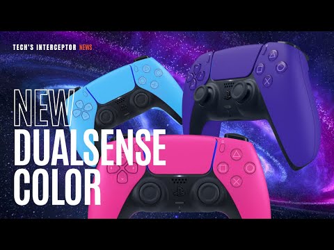 PS5 Dualsense - New galaxy color of PS5 controller, first picture, price and release date.