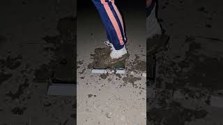 Playstation trampling in muddy converse