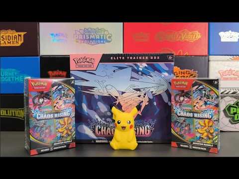 Opening the Chaos Rising Elite Trainer Box + more