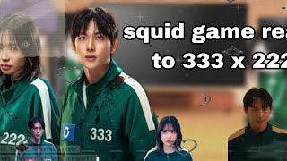 Squid Game React To 333 X 222 Part 1