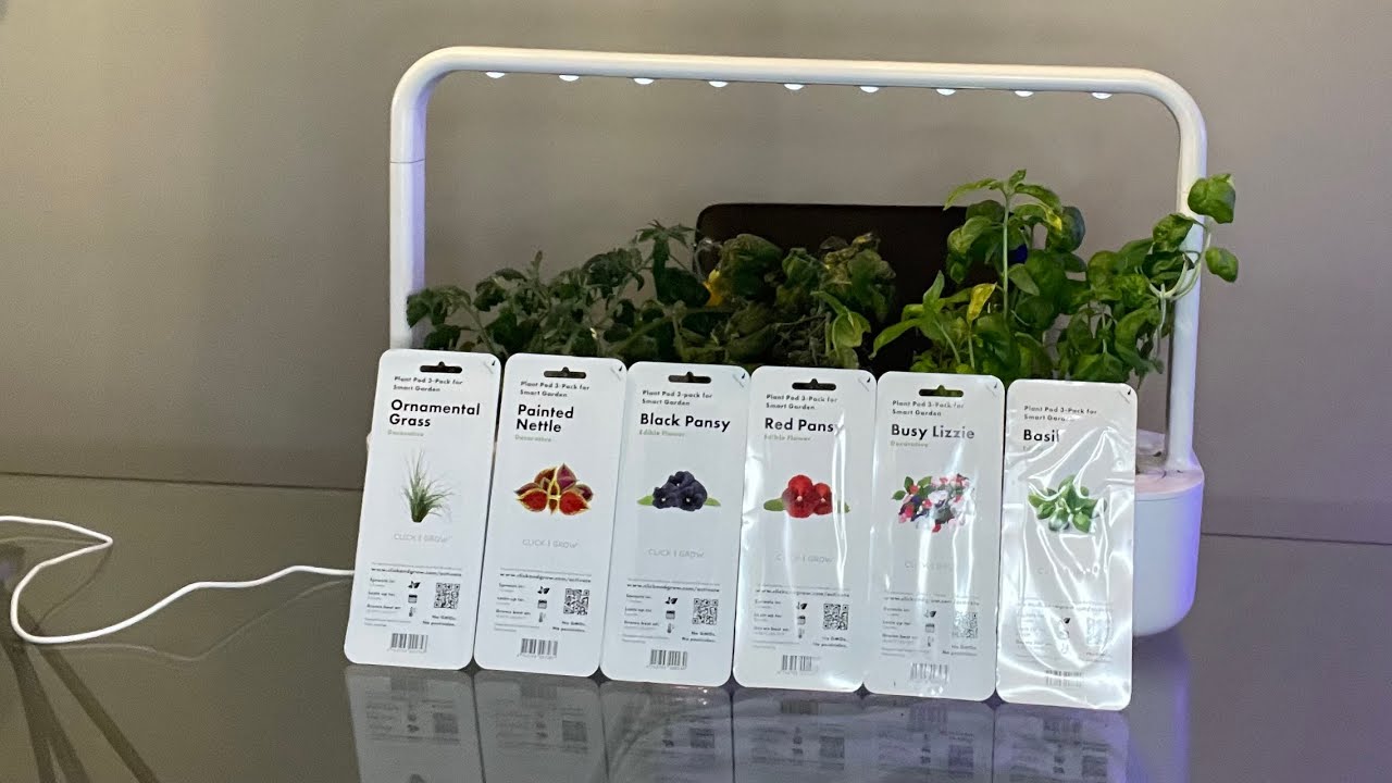 Click&Grow System Cleaning & Pod Planting - YouTube