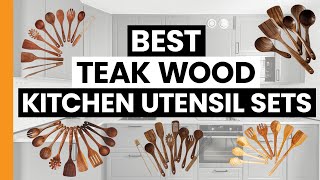 Best Teak Wood Kitchen Utensil Sets