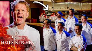 Chaos at Elimination as the Red Team Nominate Four Out of Six Chefs | Hell's Kitchen