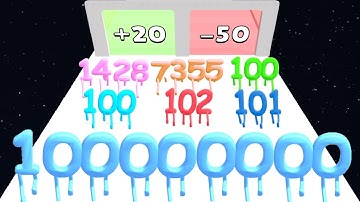 Level Number Run (Math Games, Level Up Number Max Level ) Number Master Gameplay Walkthrough