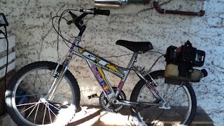 Bicicleta a Motor Casera