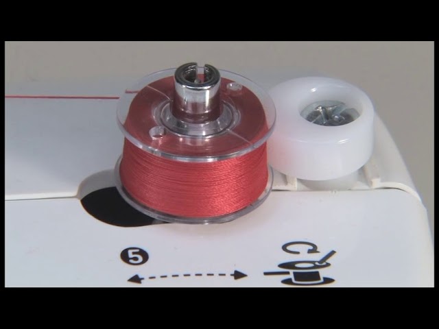 JUKI HZL-Eシリーズ －下糸の準備－ - YouTube