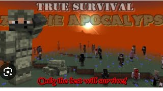 True Survival zombie apocalypse addon in Survival mode 🧟🚧