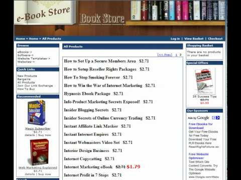 The new e-Book Store from Jotabiz.net/ebookstore/