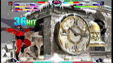 MvC2 Online (360): Brett (MSP) vs Das igloo (Scrub) 12 .:10.16.09:.