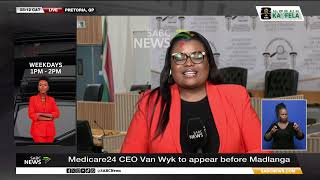 Madlanga Commission | Medicare24 CEO Mike van Wyk to take the stand