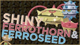 Pokémon Sword/Shield: Shiny Ferroseed & Ferrothorn (251 Eggs - Masuda Method)