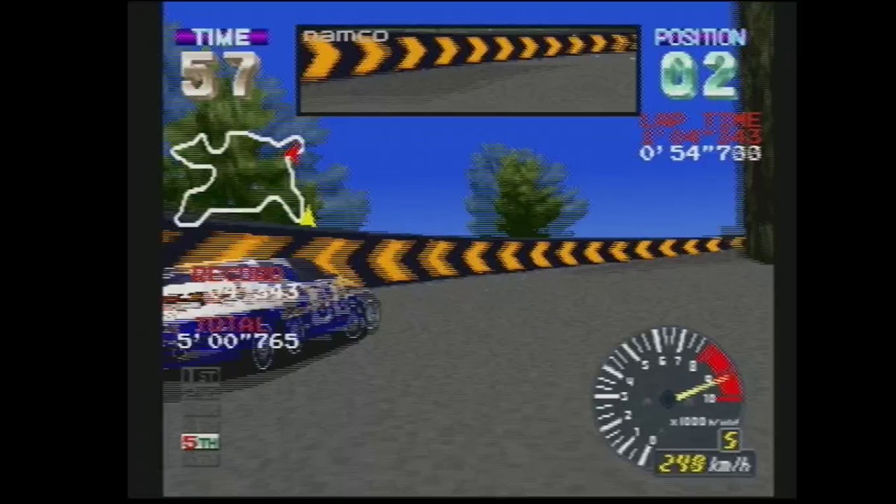 Angel Ridge Racer ALZERI Speedruns: Ridge Racer Revolution, Expert Extra Race using White ...