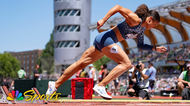 Sydney McLaughlin-Levrone CRUISES to 400m flat win at Prefontaine Classic | NBC Sports