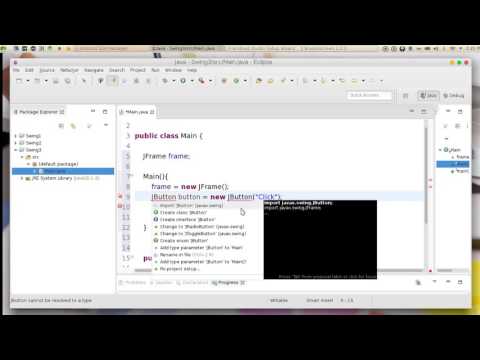 7  JAVA Swing GUI   JFrame  واجهة الرسومية جافا