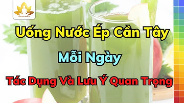 Uống Nước Ép Cần Tây Mỗi Ngày Có Thật Sự Tốt? 8 Tác Dụng Và 2 Lưu Ý Quan Trọng