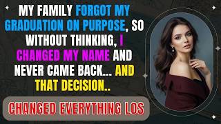 My Family Forgot My Graduation on Purpose, So I Changed My Name and Never Came Back…