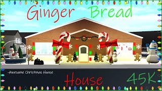 ROBLOX | Bloxburg: Christmas Gingerbread House 45K