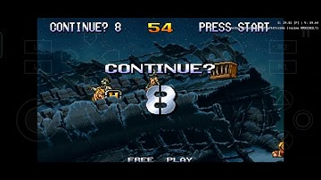 Metal Slug Anthology PS2 on Android via AetherSX2 emulator Gameplay