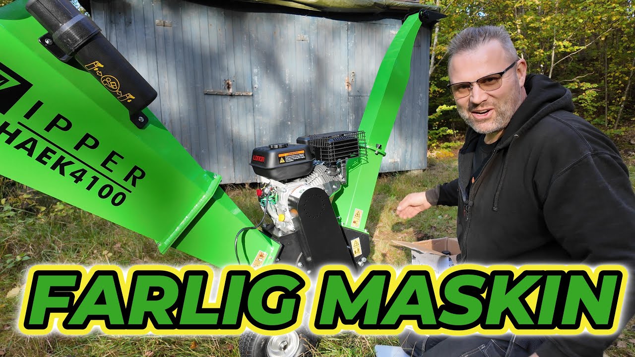 Bensindriven Kompostkvarn - Är den värd 8995kr