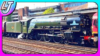 Class A1 60163 Tornado - Stops at Eastleigh!